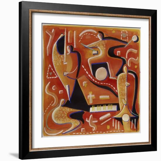 Paul Klee at Birdland-Gil Mayers-Framed Giclee Print