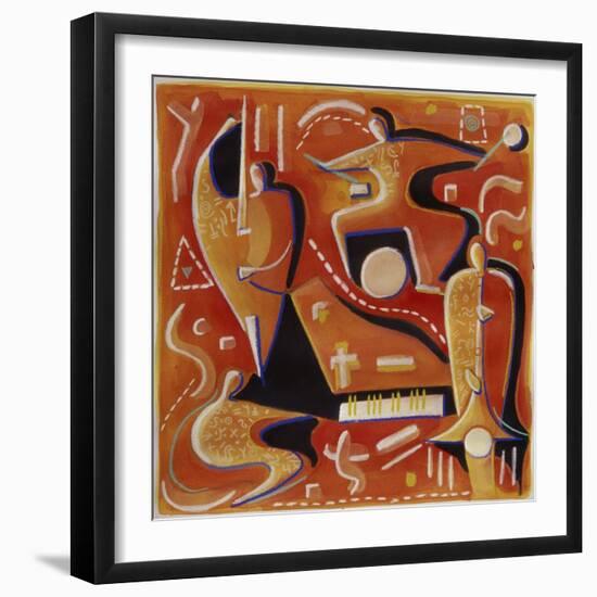 Paul Klee at Birdland-Gil Mayers-Framed Giclee Print