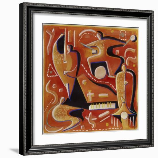 Paul Klee at Birdland-Gil Mayers-Framed Giclee Print