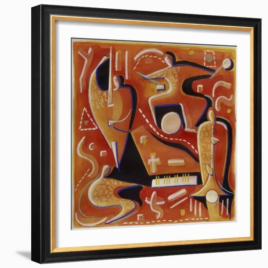 Paul Klee at Birdland-Gil Mayers-Framed Giclee Print