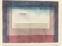 Split Coloured Rectangles-Paul Klee-Framed Giclee Print