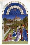 April, 1412-1416-Paul Limbourg-Giclee Print