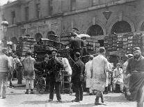 Unloading at Billingsgate Market, London, 1893-Paul Martin-Framed Photographic Print