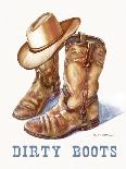 Her Cowboy Boots-Paul Mathenia-Premium Giclee Print