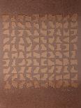 Untitled - Brown Folk Pattern-Paul Maxwell-Limited Edition