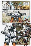 Zombies vs. Robots - Comic Page with Panels-Paul McCaffrey-Art Print