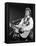 Paul McCartney Playing Guitar on Stage-null-Framed Premier Image Canvas