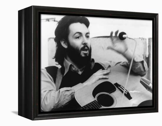 Paul Mccartney-null-Framed Stretched Canvas