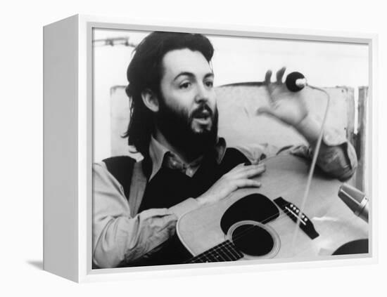 Paul Mccartney-null-Framed Stretched Canvas