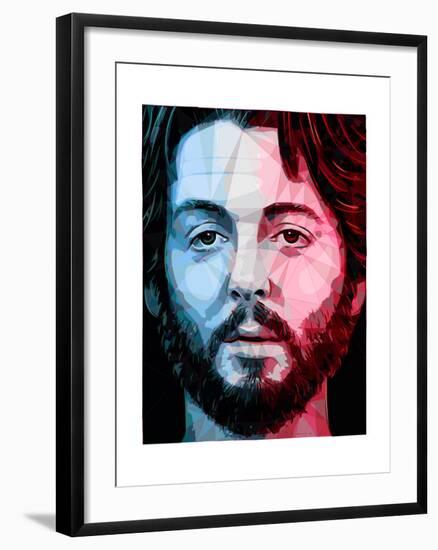 Paul McCartney-Enrico Varrasso-Framed Art Print