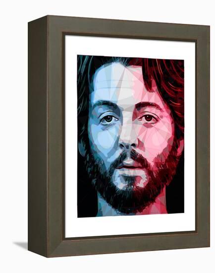 Paul McCartney-Enrico Varrasso-Framed Stretched Canvas