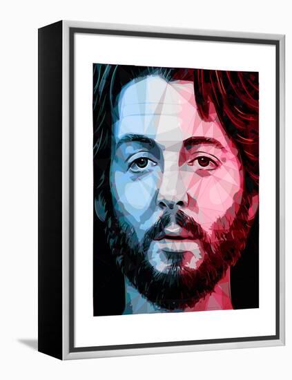 Paul McCartney-Enrico Varrasso-Framed Stretched Canvas