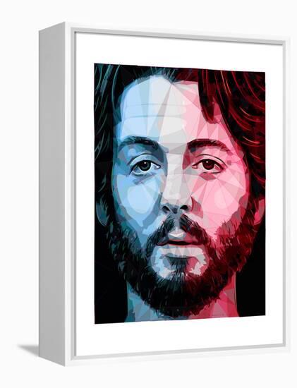 Paul McCartney-Enrico Varrasso-Framed Stretched Canvas