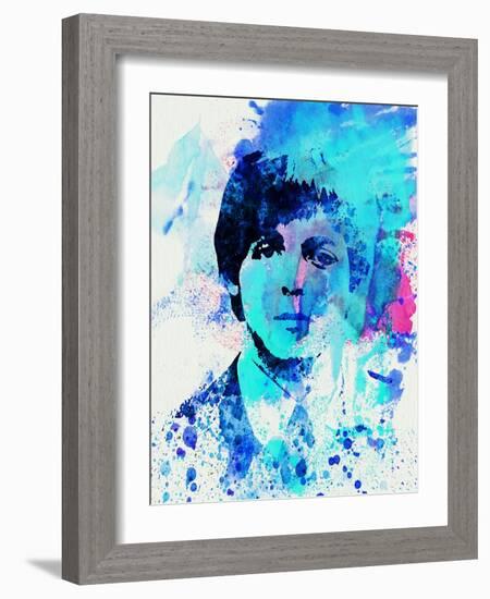 Paul McCartney-Nelly Glenn-Framed Art Print