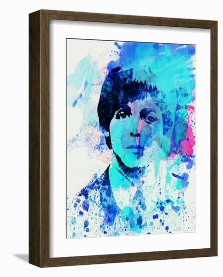 Paul McCartney-Nelly Glenn-Framed Art Print