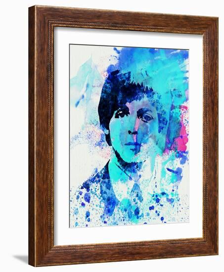 Paul McCartney-Nelly Glenn-Framed Art Print