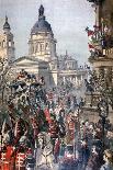 Funeral of Lajos Kossuth, Budapest, 21st March 1894-Paul Merwart-Giclee Print