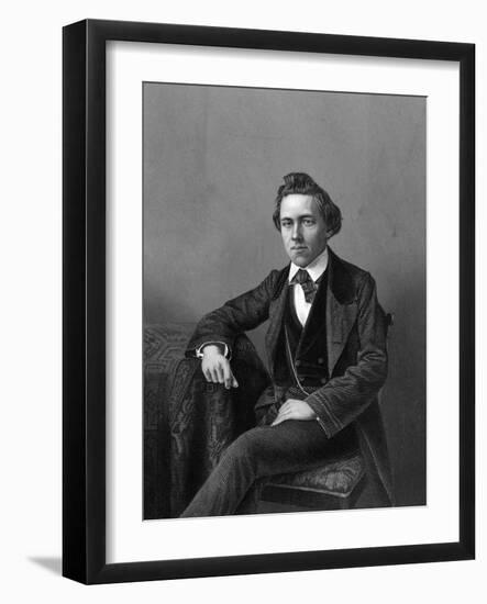 Paul Morphy, Chess-DJ Pound-Framed Photographic Print