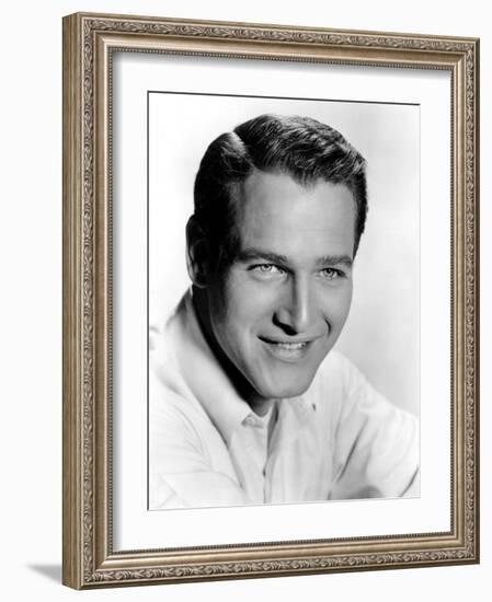 Paul Newman, 1950s-null-Framed Photo