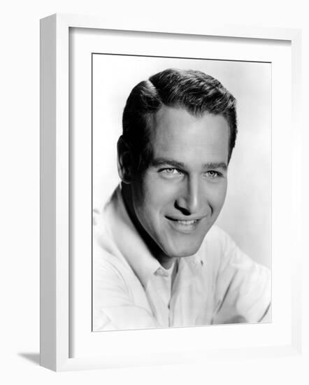 Paul Newman, 1950s-null-Framed Photo