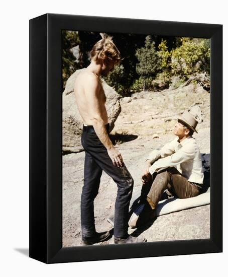 Paul Newman, Butch Cassidy and the Sundance Kid (1969)-null-Framed Stretched Canvas