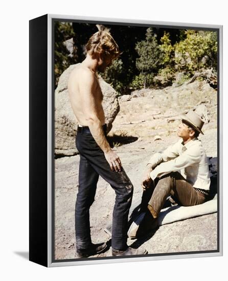 Paul Newman, Butch Cassidy and the Sundance Kid (1969)-null-Framed Stretched Canvas