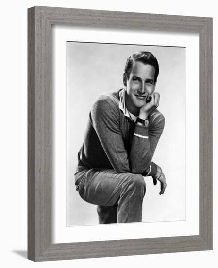 Paul Newman, c.1950s-null-Framed Photo