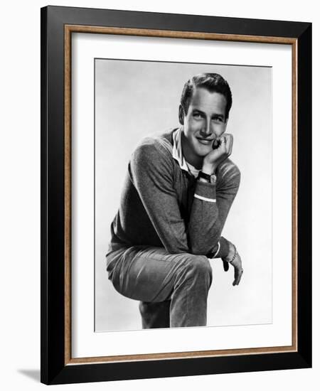Paul Newman, c.1950s-null-Framed Photo