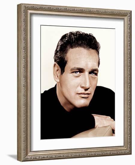 Paul Newman, ca. 1963-null-Framed Photo