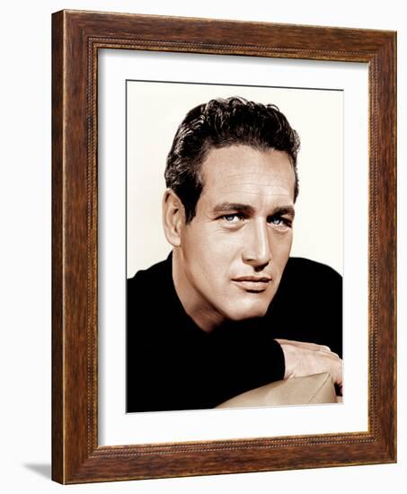 Paul Newman, ca. 1963-null-Framed Photo