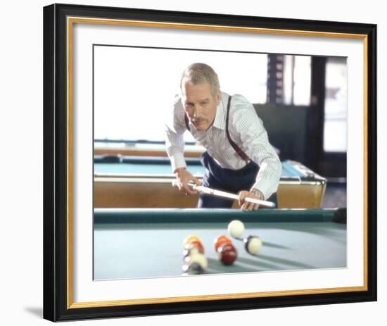 Paul Newman, The Color of Money (1986)-null-Framed Photo