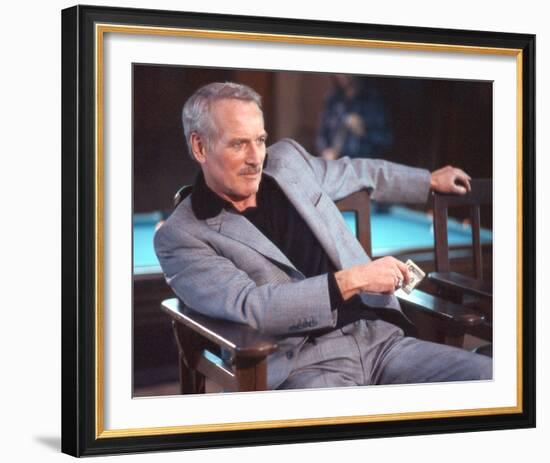 Paul Newman, The Color of Money (1986)-null-Framed Photo