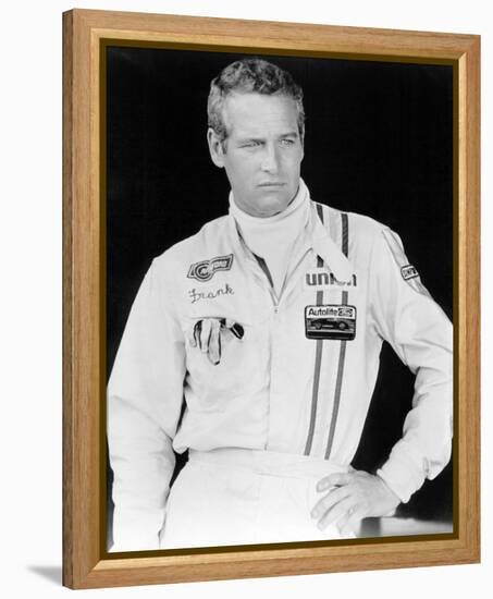 Paul Newman - Winning-null-Framed Stretched Canvas