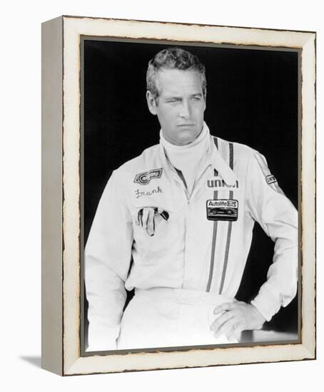 Paul Newman - Winning-null-Framed Stretched Canvas