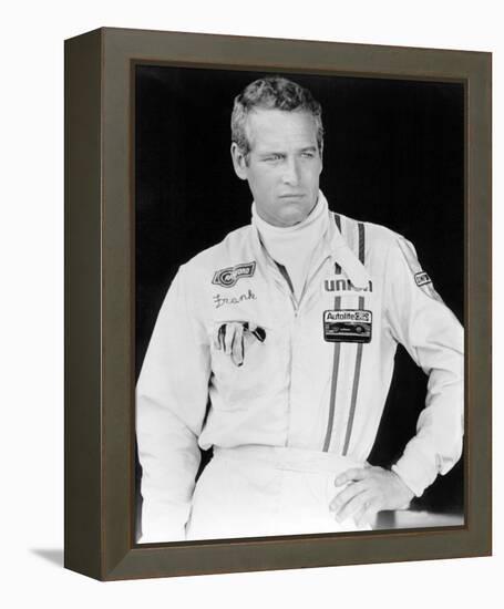 Paul Newman - Winning-null-Framed Stretched Canvas