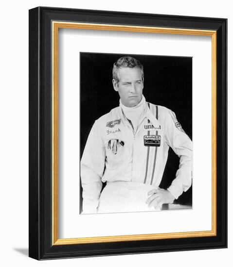 Paul Newman - Winning-null-Framed Photo