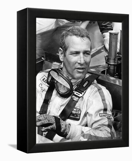 Paul Newman - Winning-null-Framed Stretched Canvas