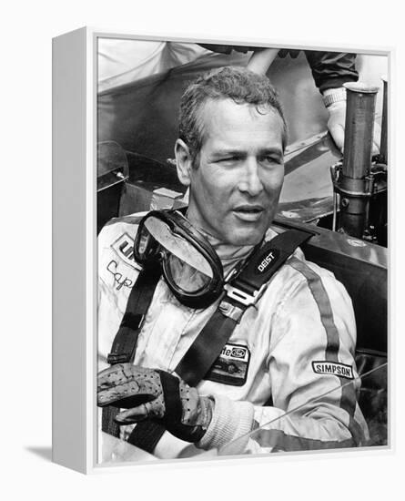 Paul Newman - Winning-null-Framed Stretched Canvas