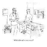 "There I go?still writing 'B.C.' on my checks." - New Yorker Cartoon-Paul Noth-Premium Giclee Print