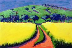 Tuscan Summer, 2021 (acrylic on board)-Paul Powis-Giclee Print