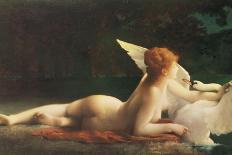 Leda and the Swan-Paul Prosper Tillier-Framed Premier Image Canvas