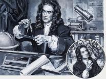 Sir Isaac Newton-Paul Rainer-Framed Giclee Print