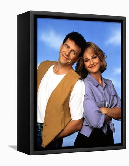 PAUL REISER; HELEN HUNT. "MAD ABOUT YOU" [1992].-null-Framed Premier Image Canvas