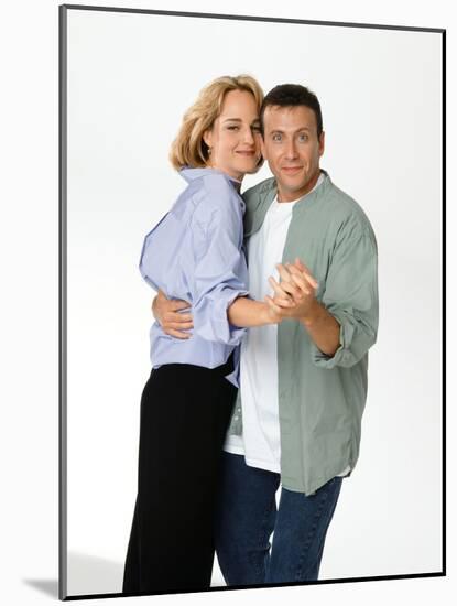 PAUL REISER; HELEN HUNT. "MAD ABOUT YOU" [1992].-null-Mounted Photographic Print