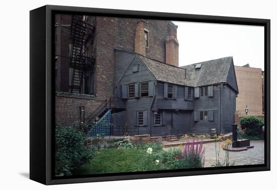 Paul Revere House-null-Framed Premier Image Canvas