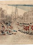 Boston Massacre, 1770-Paul Revere-Mounted Giclee Print