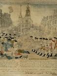 View of the obelisk erected under Liberty-tree in Boston commemorating repeal of the Stamp Act 1766-Paul Revere-Giclee Print