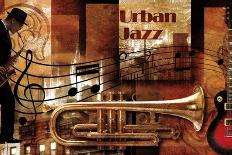 Urban Jazz-Paul Robert-Mounted Art Print