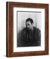 Paul Robeson as Othello, 1944-Carl Van Vechten-Framed Photographic Print