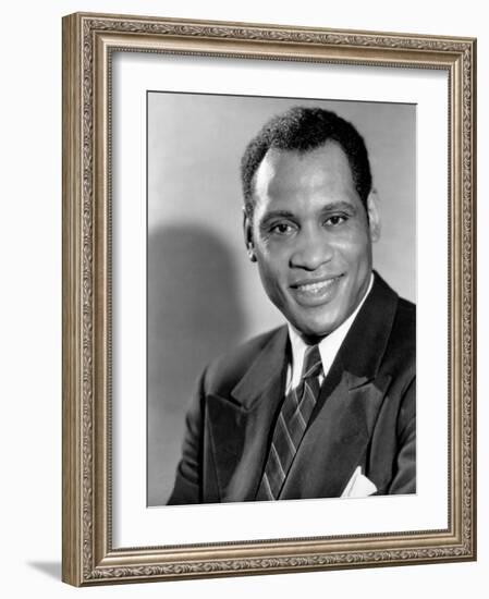 Paul Robeson, c.1930s-null-Framed Photo